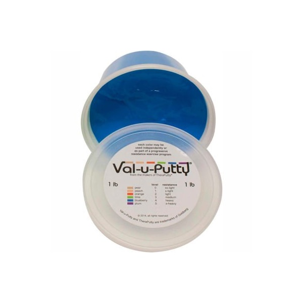 Val-u-Putty Exercise Putty, Blueberry, Firm, 1 Pound